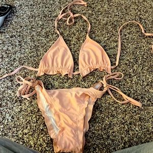Peach bikini from SHEIN size Medium